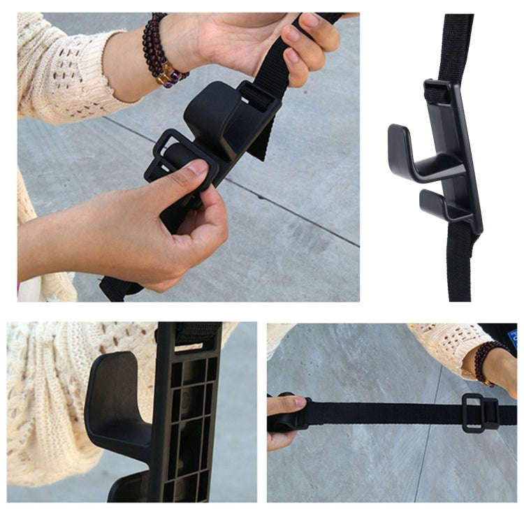 SHUNWEI SD-2512 Car Headrest Hook Universal Adjustable Car Back Seat Headrest Hanger Holder Hook ...