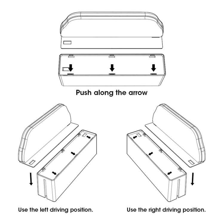 Universal Car Multi-functional Console Side Pocket Seat Gap Side Storage Box(Beige)