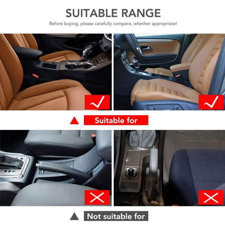 Universal Car Multi-functional Console Side Pocket Seat Gap Side Storage Box(Beige)