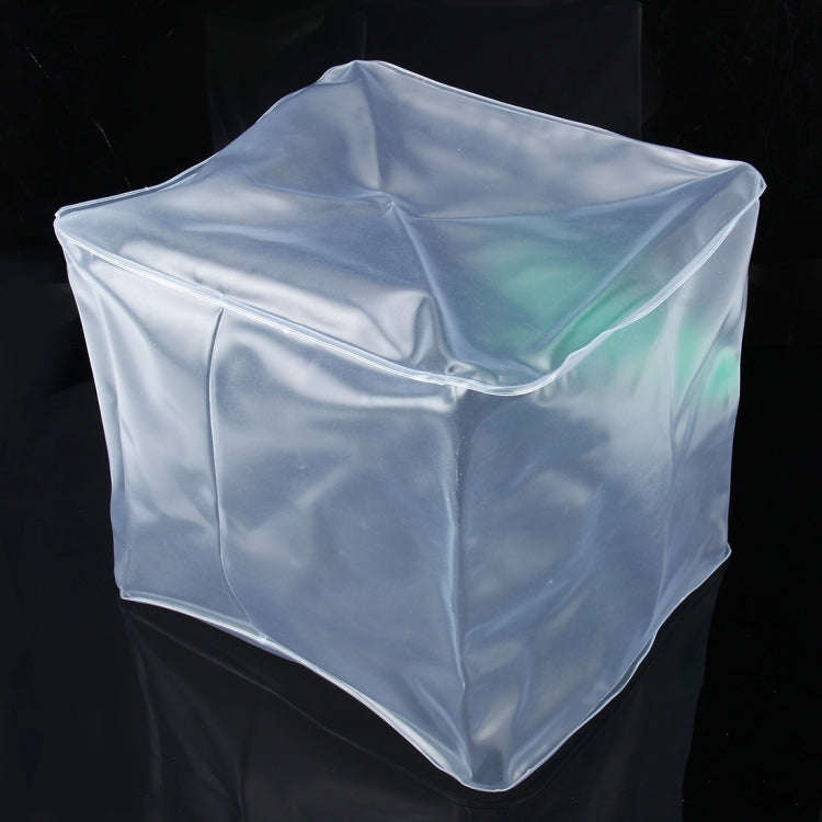 10L Outdoor Transparent PVC Foldable Water Bag Container with ON/OFF Switch