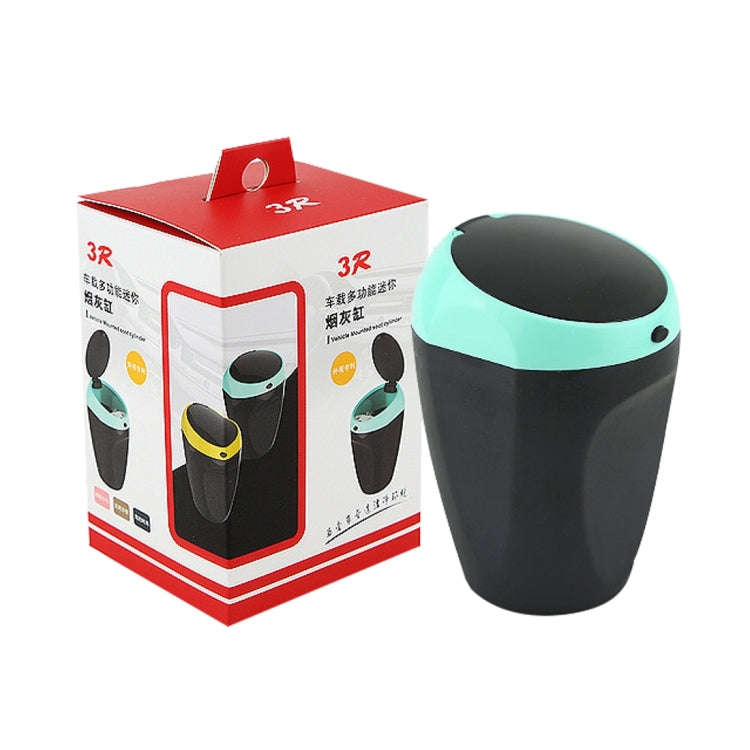 3R-2113 Universal Portable Car ABS Trash Rubbish Bin Ashtray