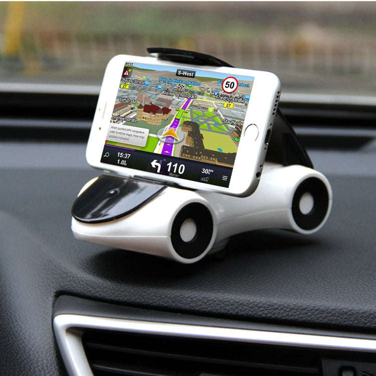 Car Auto Universal SportsCar Shape Adjustable Flexible Cell Phone Clip Holder, For iPhone, Galaxy...
