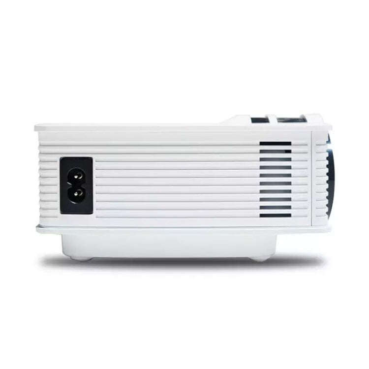 LY-40 1800 Lumens 1280 x 800 Home Theater LED Projector with Remote Control, EU Plug (White)