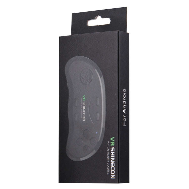 VR Shinecon 3D Movie Games Virtual Reality Glasses Bluetooth Remote Controller Gamepad(Black)