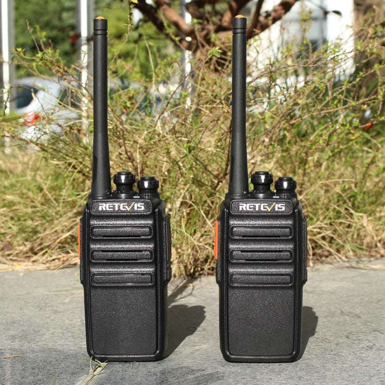 1 Pair RETEVIS RT24 EU Frequency PMR 446/400-470MHz 16CHS Two Way Radio Handheld Walkie Talkie, E...