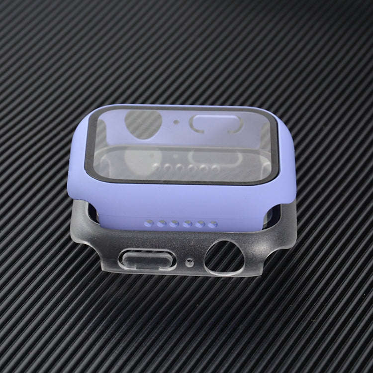 Shockproof PC+Tempered Glass Protective Case with Packed Carton For Apple Watch Series 6 / 5 / 4 ...