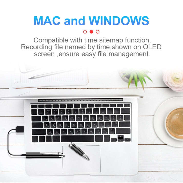 Q90 Intelligent HD Digital Noise Reduction Recording Pen, Capacity:16GB(Black)