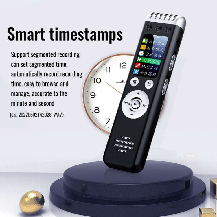JNN Q88 Multifunctional HD Noise Reduction Mini MP3 Recorder, Capacity:4GB