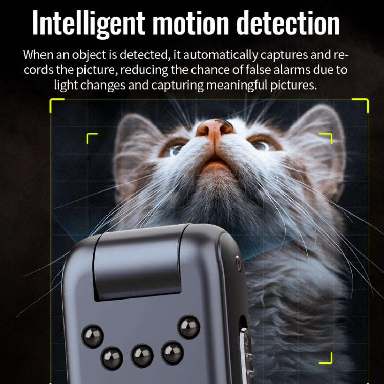 JNN V13 1080P Multifunctional Infrared Night Vision Recorder, Capacity:16GB(Black)