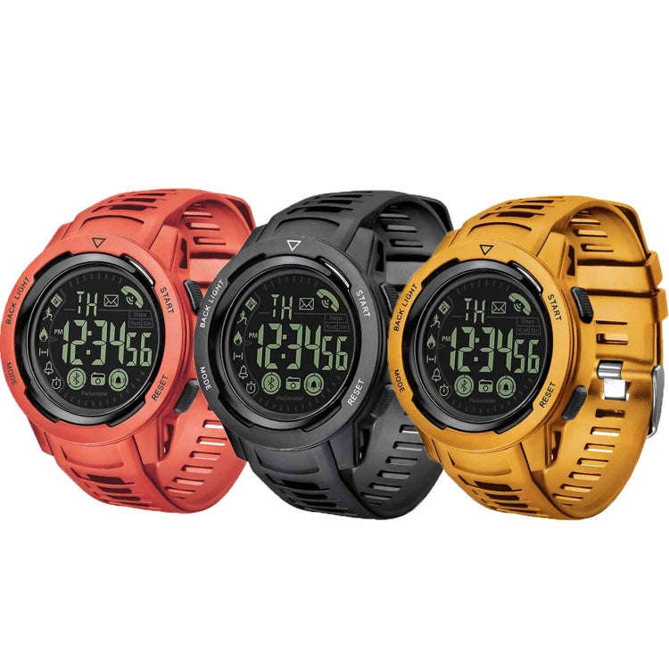 SPOVAN PR3 Outdoor Waterproof Bluetooth Smart Sports Watch(Yellow)
