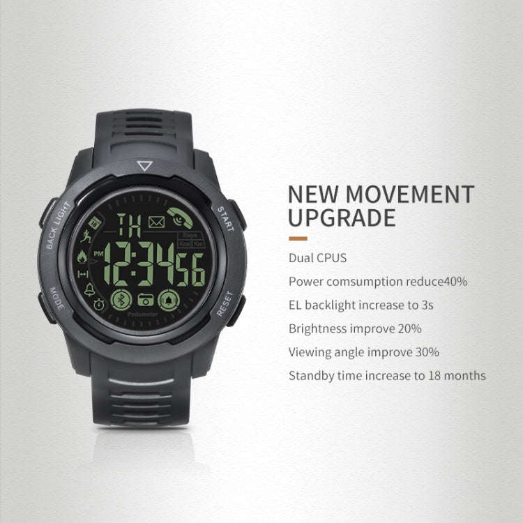 SPOVAN PR3 Outdoor Waterproof Bluetooth Smart Sports Watch(Yellow)