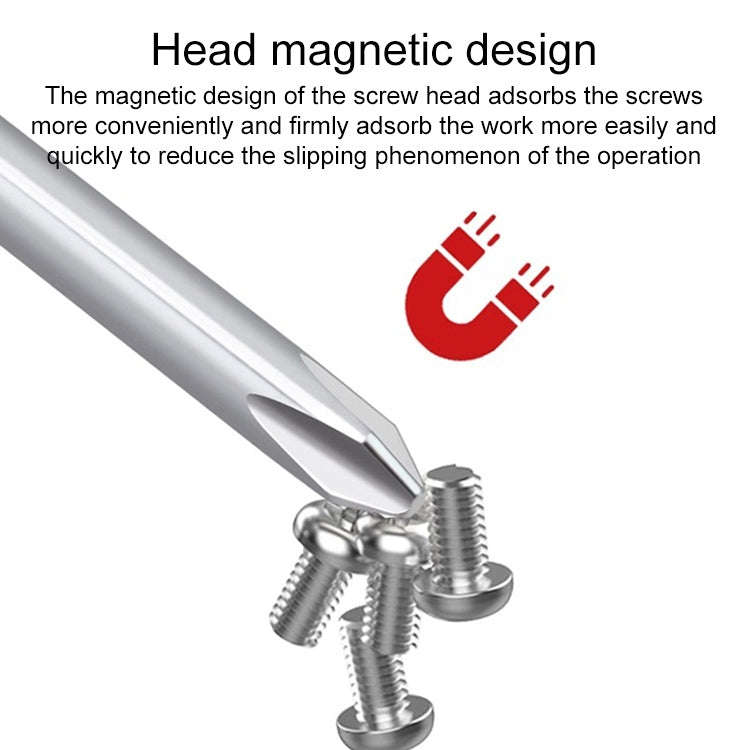 Extended Screwdriver 12 inch Cross-shaped Screwdriver Special Long Magnetic Sewing Machine Machin...