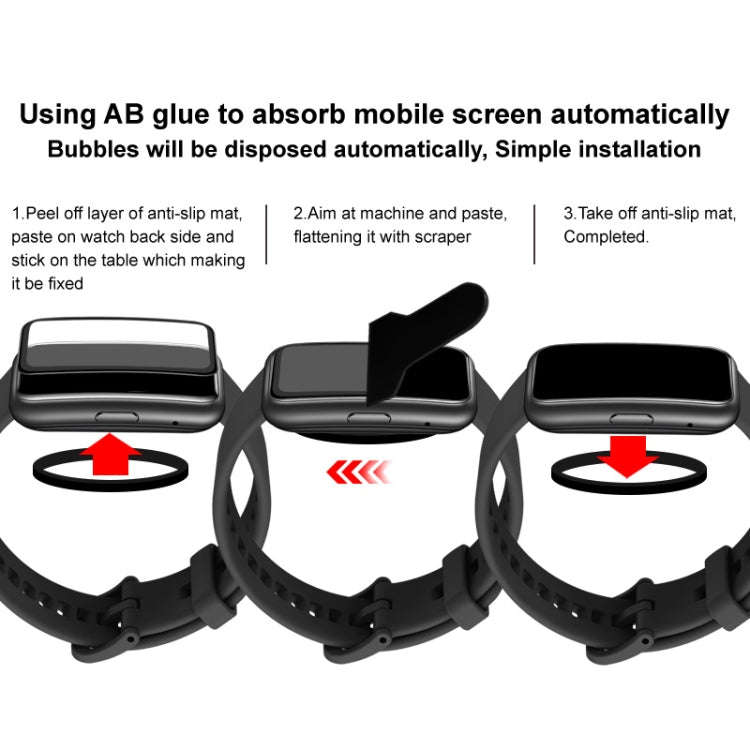 For Xiaomi Mi Band 8 Pro imak Plexiglass HD Watch Protective Film