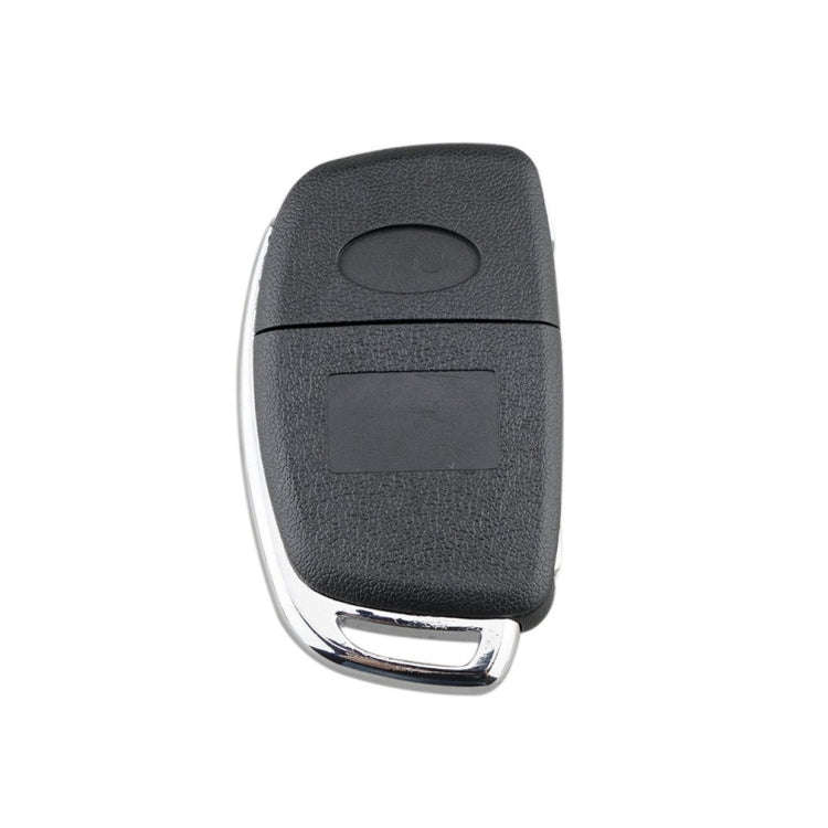 4-button Folding Car Key Shell with Metal Edge Solaris ix35 ix4 Santa For Hyundai Sonata 2014-201...