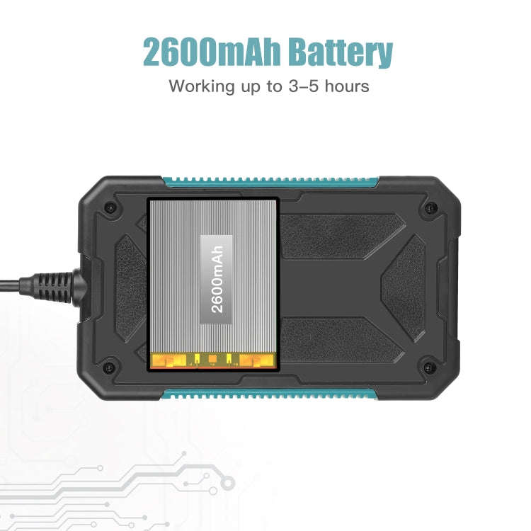 P40 8mm 1080P IP68 Waterproof 4.3 inch Highlight Screen Dual Camera Digital Endoscope, Length:10m...