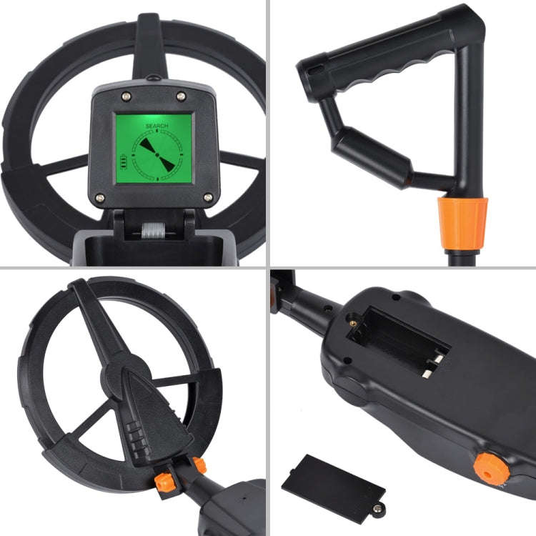 MD1008A Underground Metal Detector Children Toy Detector with LCD Screen, Measuring Range: 10cm