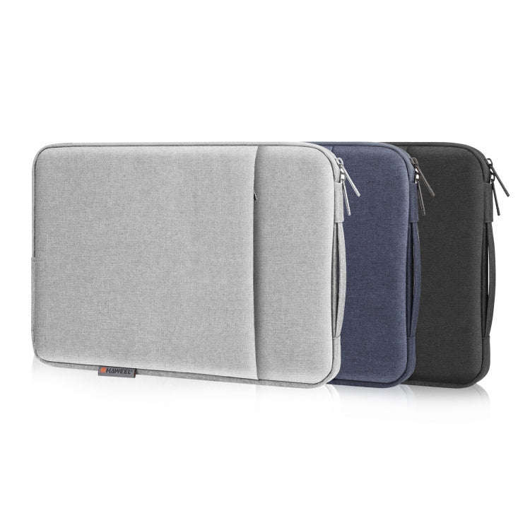 HAWEEL Laptop Sleeve Case Zipper Briefcase Bag with Handle for 12.5-13.5 inch Laptop(Grey)