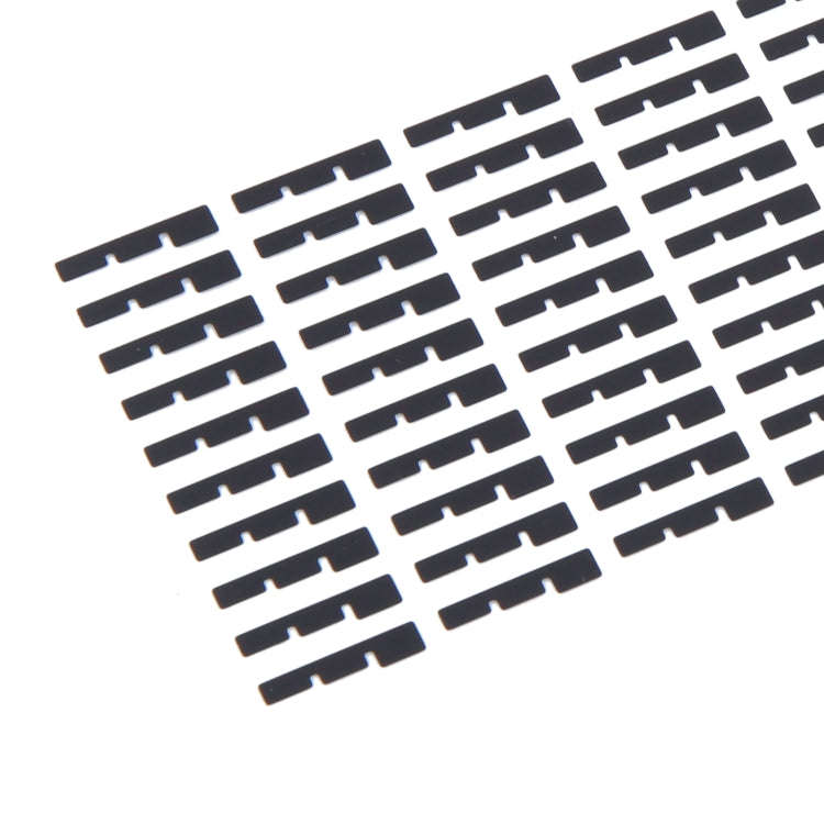 For iPhone 15 Pro 100pcs/set LCD Side Black Adhesive Sticker(03)