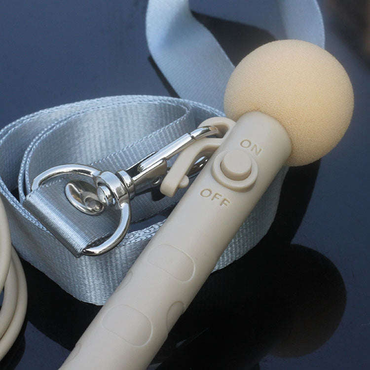 MK-7 3.5mm Elbow Head Handheld Loudspeaker Neck-mounted Microphone with Lanyard, Length: 1m (Fles...