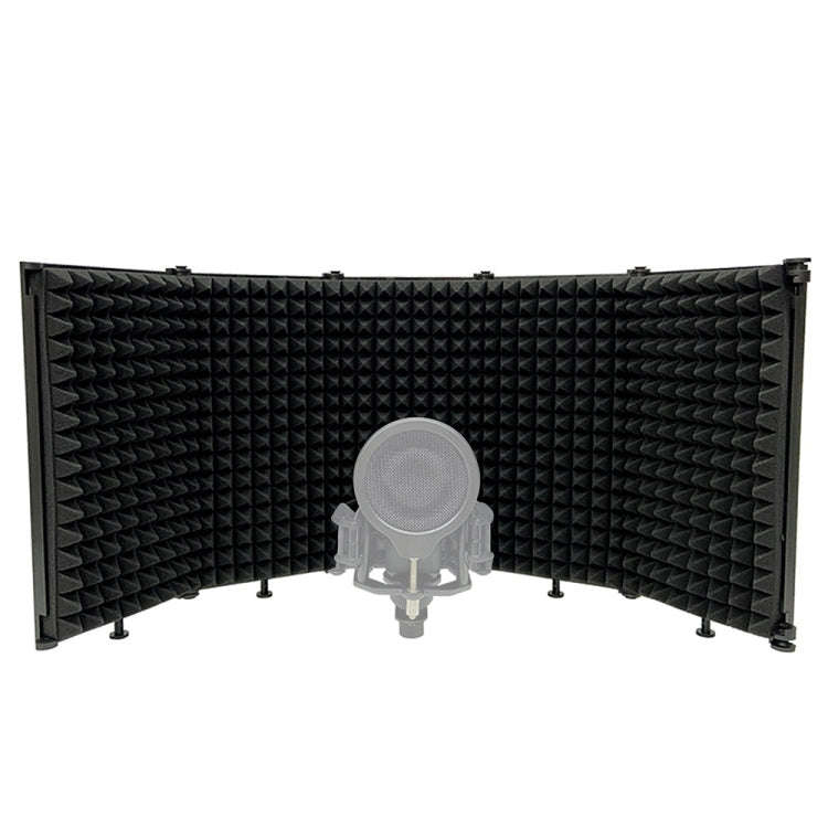 TEYUN S5 Microphone Soundproof Cover Windproof and Sound-absorbing Accessories(Black)