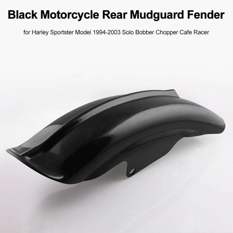 MB-WE001 ABS Motorcycle Modified Rear Mudguards Rear Tire Fender for Harley Davidson 883 XL1200