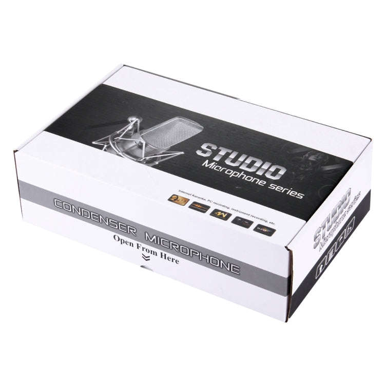 FIFINE F-700 Professional Condenser Sound Recording Microphone with Shock Mount for Studio Radio ...