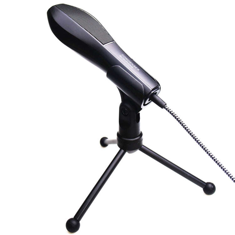 Yanmai Q5 USB 2.0 Game Studio Condenser Sound Recording Microphone with Holder, Compatible with P...