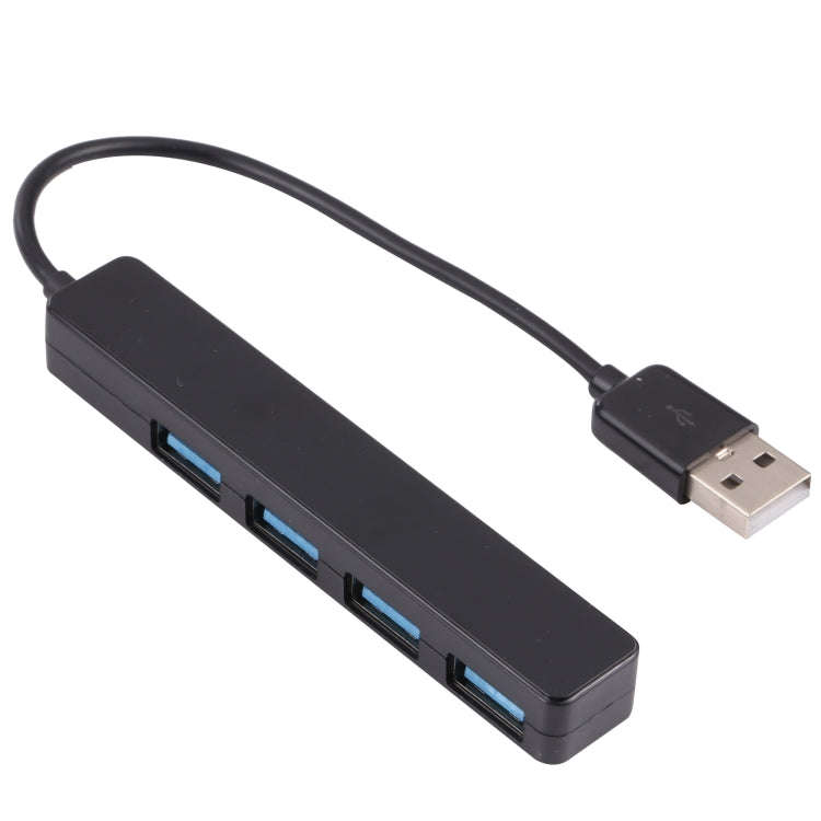 U-111 4 in 1 USB to 4 USB Ports HUB Docking Station(Black)