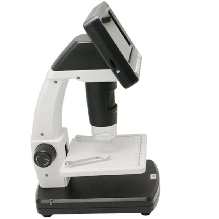 500X 5 Mega Pixels 3.5 inch LCD Standalone Digital Microscope with 8 LEDs, Support TF Card up to ...