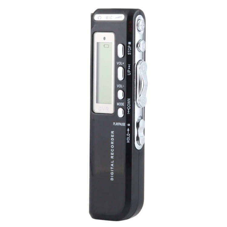 4GB Digital Voice Recorder Dictaphone MP3 Player, Support Telephone Recording, VOX Function(Black...