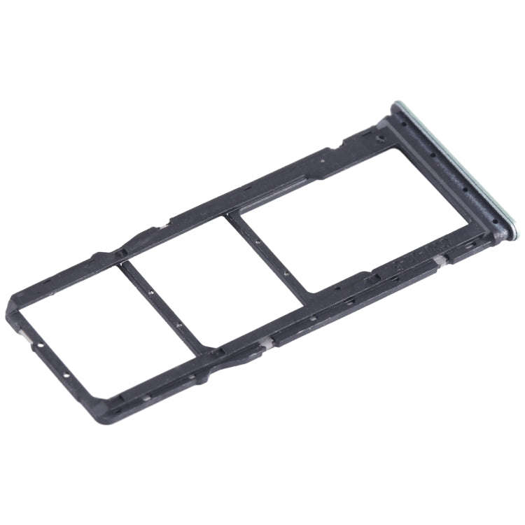 For Xiaomi Redmi 13C 4G SIM Card Tray + SIM Card Tray + Micro SD Card Tray (Green)