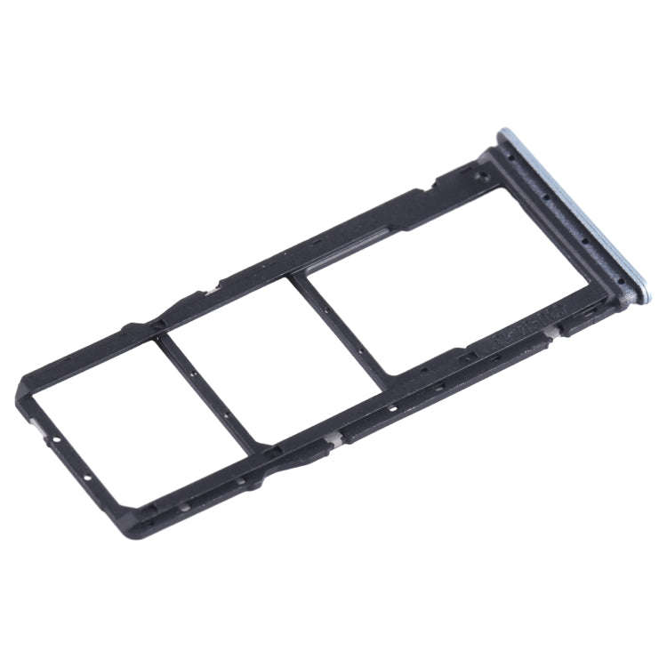 For Xiaomi Redmi 13C 4G SIM Card Tray + SIM Card Tray + Micro SD Card Tray (Blue)