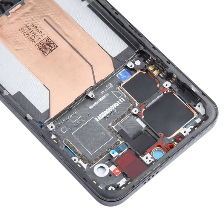 For Xiaomi 14 Pro Original Front Housing LCD Frame Bezel Plate (Black)