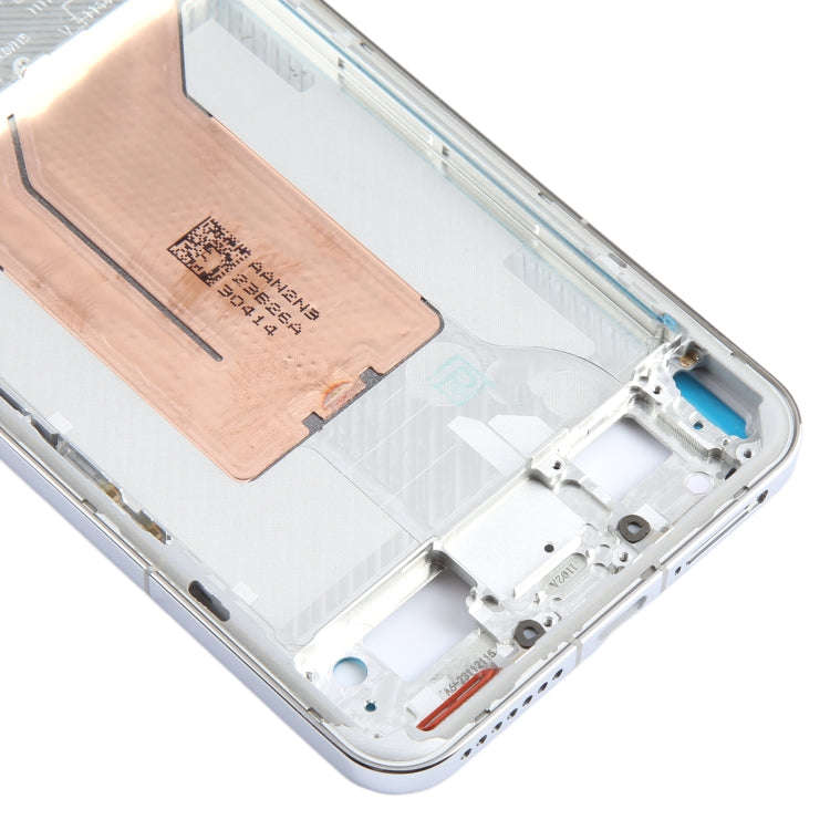 For Xiaomi 14 Pro Original Front Housing LCD Frame Bezel Plate (Silver)