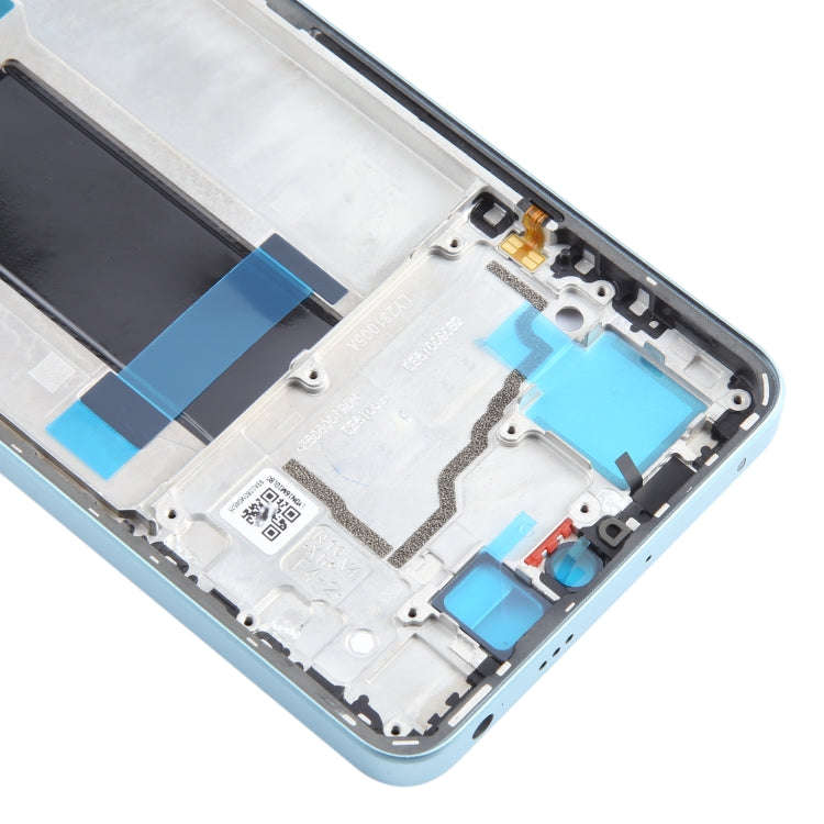 For Xiaomi Redmi Note 13 Pro 5G Original Front Housing LCD Frame Bezel Plate (Blue)