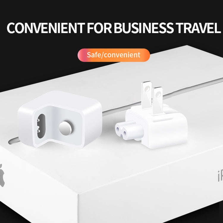 2 PCS XJ01 Power Adapter for iPad 10W 12W Charger & MacBook Series Charger, US Plug