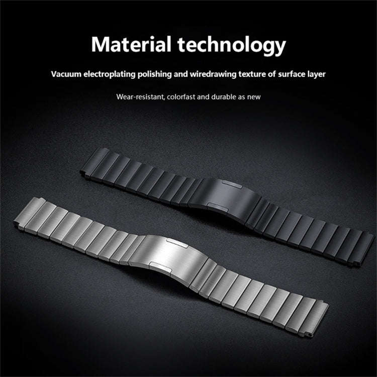 For Samsung Galaxy Watch 3 45mm One Bead Titanium Alloy Watch Band(Gray)