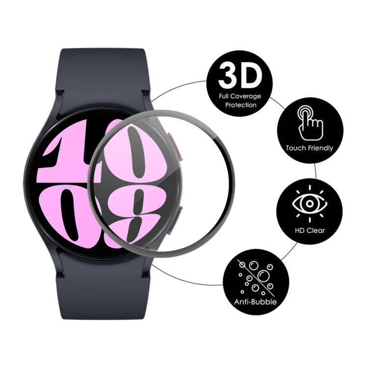 For Samsung Galaxy Watch6 / Watch7 40mm 5pcs ENKAY 3D Full Coverage Soft PC Edge PMMA HD Screen Film