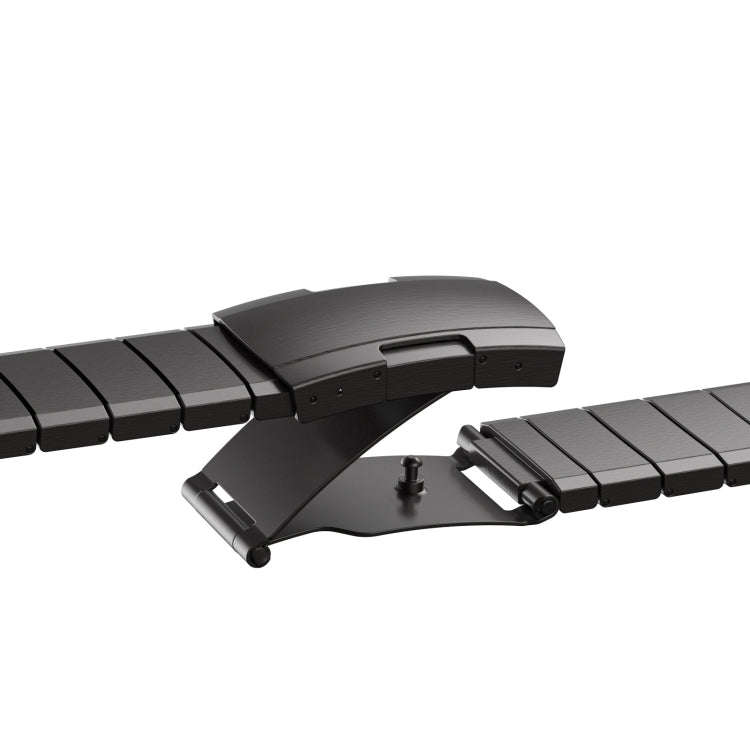 For Garmin Epix Pro 47mm Titanium Alloy Quick Release 22mm Watch Band(Black)