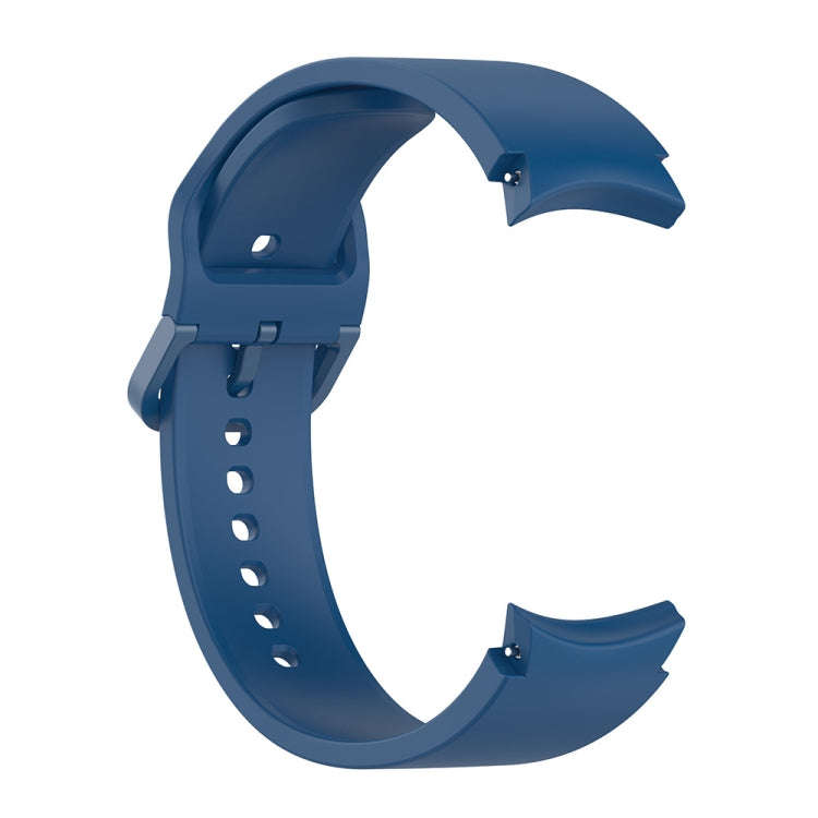 For Samsung Galaxy Watch6 / 6 Classic JUNSUNMAY Solid Color Silicone Adjustable Watch Band(Light ...