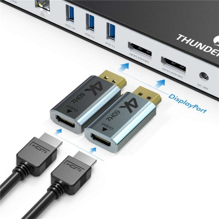 WAVLINK UTD21H 11 in 1 4K Dual DisplayPort Hub Converter Thunderbolt 3 Docking Station, Plug:US Plug