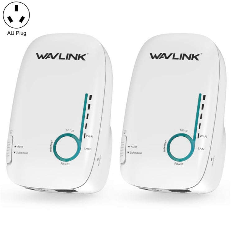 WAVLINK WN576K2 AC1200 Household WiFi Router Network Extender Dual Band Wireless Repeater, Plug:A...