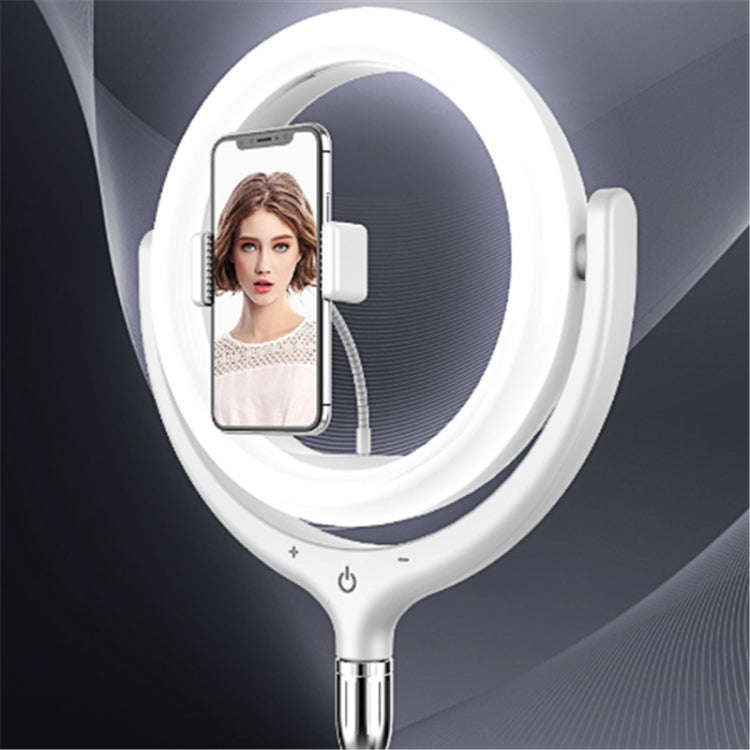 Fill light Beauty Bracket Desktop Landing Headlights Fill Light Bracket, Szie: 12 inch (White)