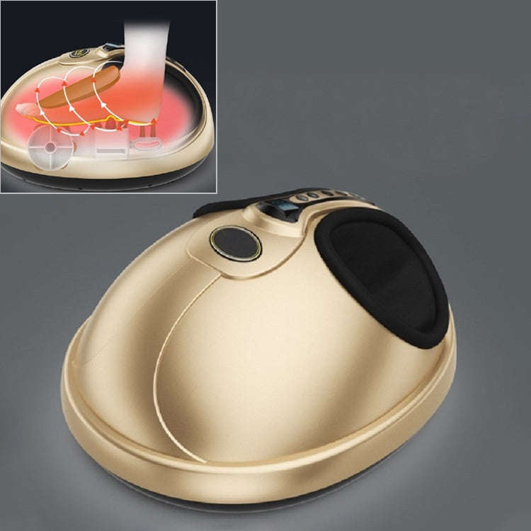 Household Electric Kneading Foot Massage Machine Foot Calf Foot Acupoint Massager(Gold)