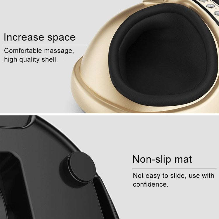 Household Electric Kneading Foot Massage Machine Foot Calf Foot Acupoint Massager(Gold)