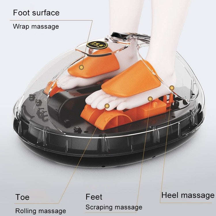 Household Electric Kneading Foot Massage Machine Foot Calf Foot Acupoint Massager(Gold)