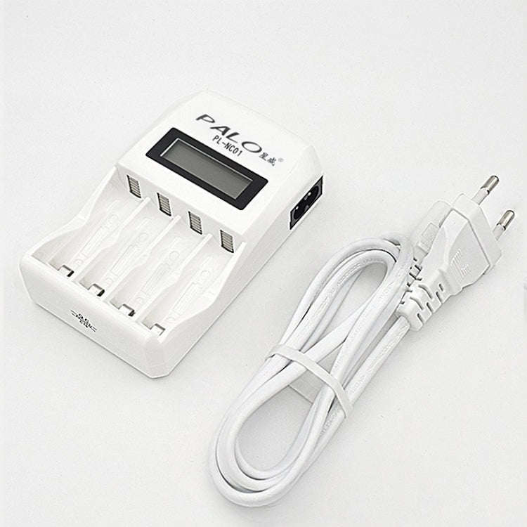 4 Slots Smart Intelligent Battery Charger with LCD Display for AA / AAA NiCd NiMh Rechargeable Ba...