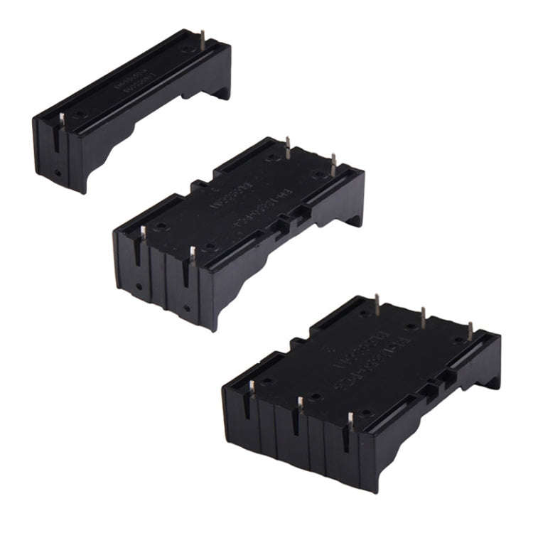 10 PCS Pin-type Power Battery Shrapnel Slot Storage Case Box Holder For 1 x 18650 Battery
