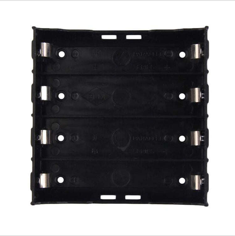 10 PCS Pin-type Power Battery Shrapnel Slot Storage Case Box Holder For 4 x 18650 Battery