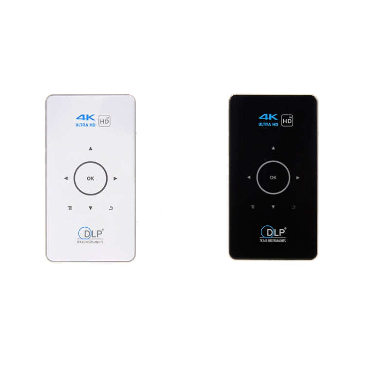 C6 2GB+32GB Android Smart DLP HD Projector Mini Wireless Projector, AU Plug (Black)